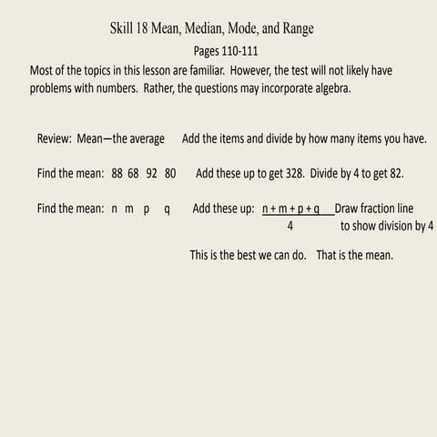 Weighted Mean - Class Average | PDF