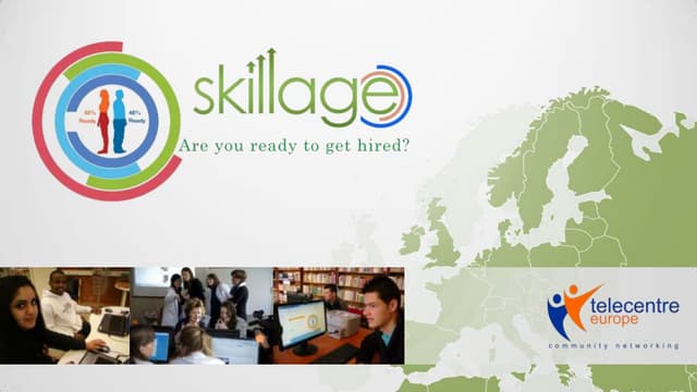 SKILLAGE online assesment tool for testing your digital skills- PPt from Onli...