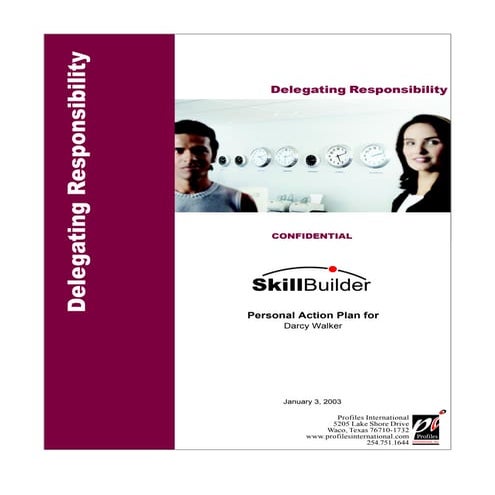 Skillbuilder Sample Report