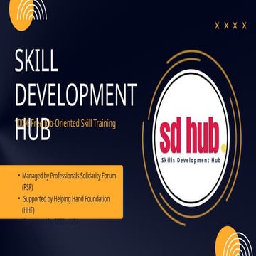 100% Free Job-Oriented Skill Training ~ Skill Development Hub ...