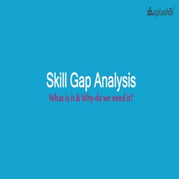 Skill Gap Analysis