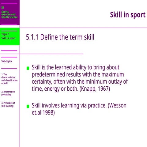 SEHS Skill in sport and learning stages.pptx