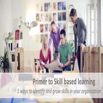 Corporate Training Webinar: Primer to Skill based learning – 5 ways to identi...