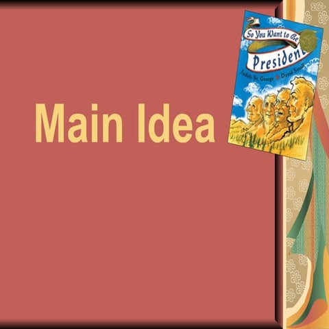 Skill main idea and details