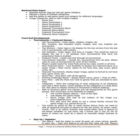 Skill Pod Media Ver 5 New Features