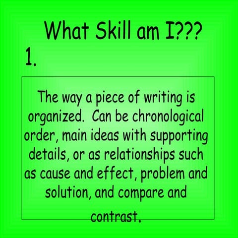 Reading Skills_FIfth Grade_NC