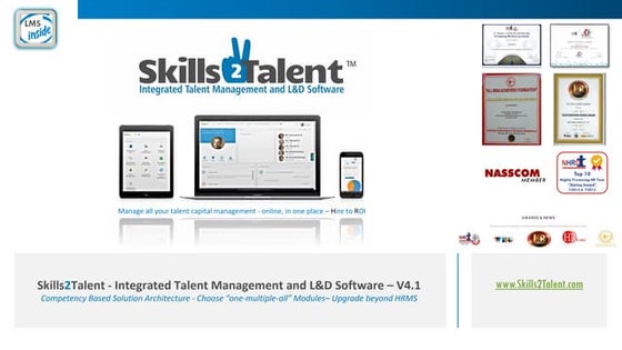 A world class integrated talent development life cycle solution from ...