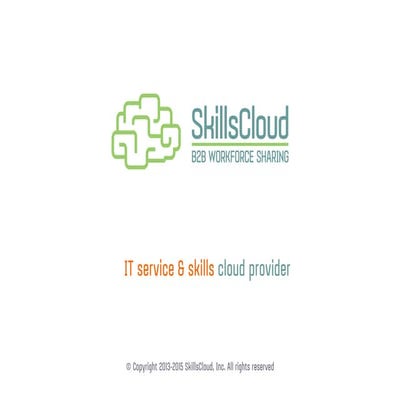 B2B Cloud - workforce sharing | PDF
