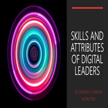 Skills Digital Leaders Need