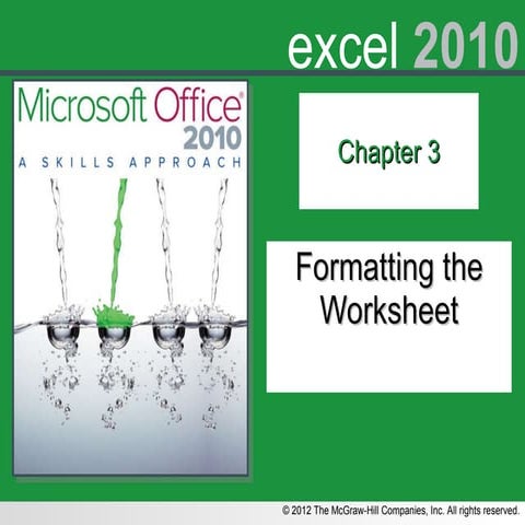 Excel Chapter 3 | PPT