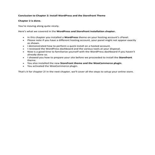 Skillshare conclusion-chapter-2