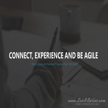 Agile, Scrum Courses in Skillshare