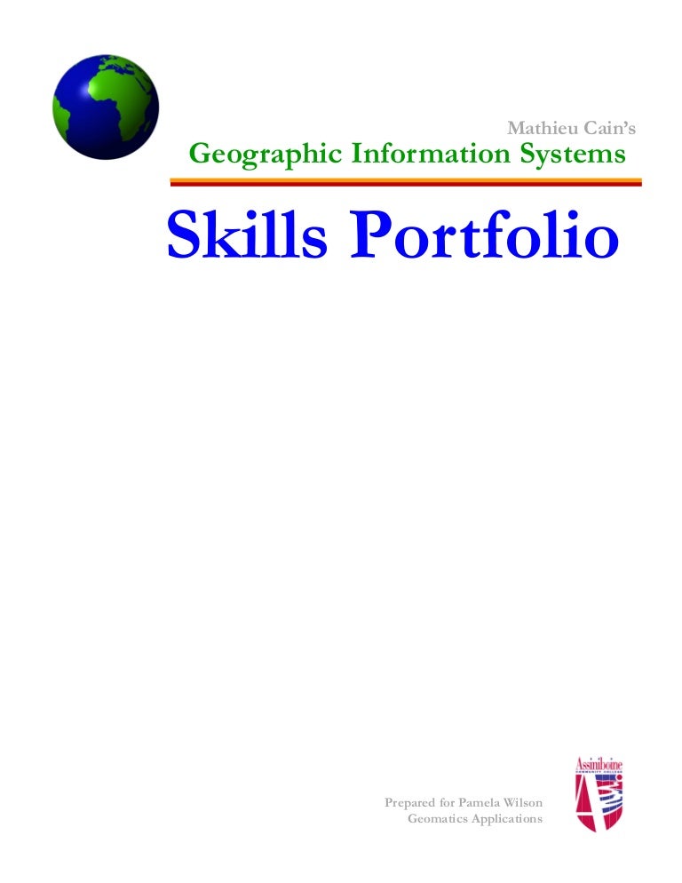 Skills portfolio