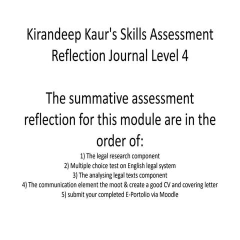 Use of reflection as a method of improving student engagement | PPTX