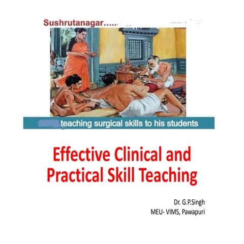Skill teaching