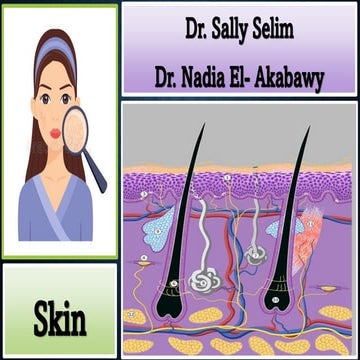 Skin , Appendages Presentation.pdf Biology Diagrams