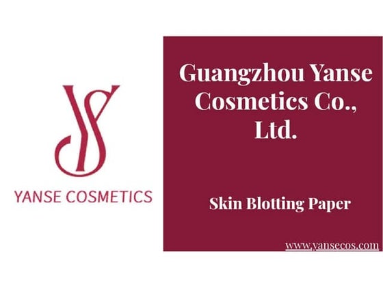 Skin Blotting Paper - Yansecos.com.ppt..