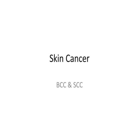 Skin cancer