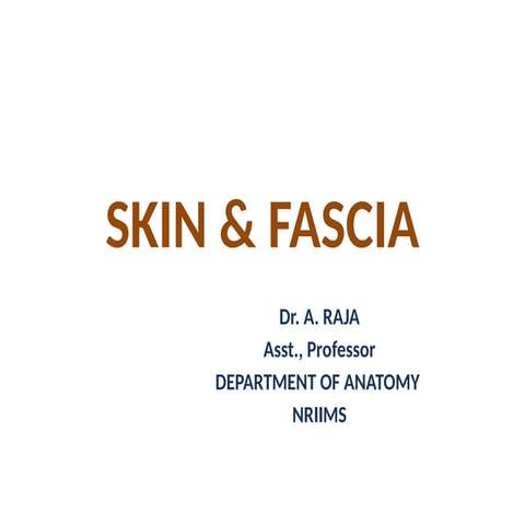 SKIN & FASCIA MAY 2ND 2022.pptx general anatomy