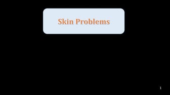dermatology nursing care skin problems.pptx