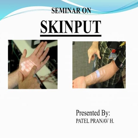 Skinput Technology