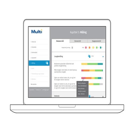 Multi Smart Øving – skjermbilder