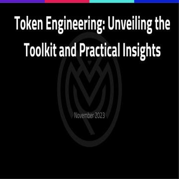 [DSC Europe 23][Cryptica] Aleksandar_Damjanovic_Token_Engineering_Unveiling_t...