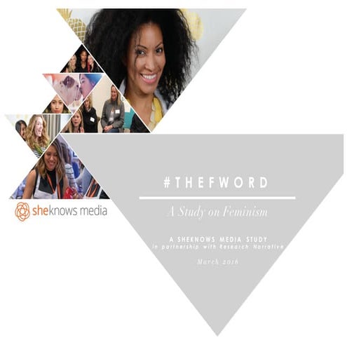 #TheFWord: A SheKnows Media Study on Feminism