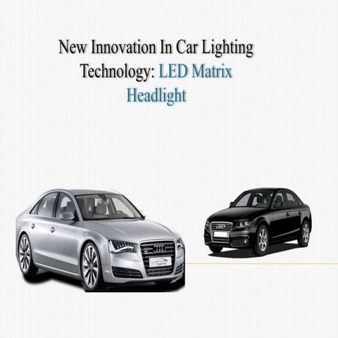 Led Matrix Headlights