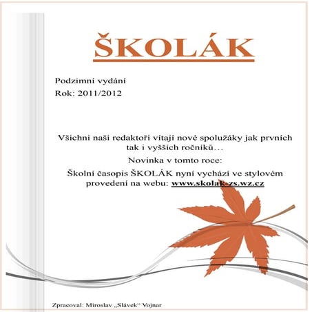 Školák