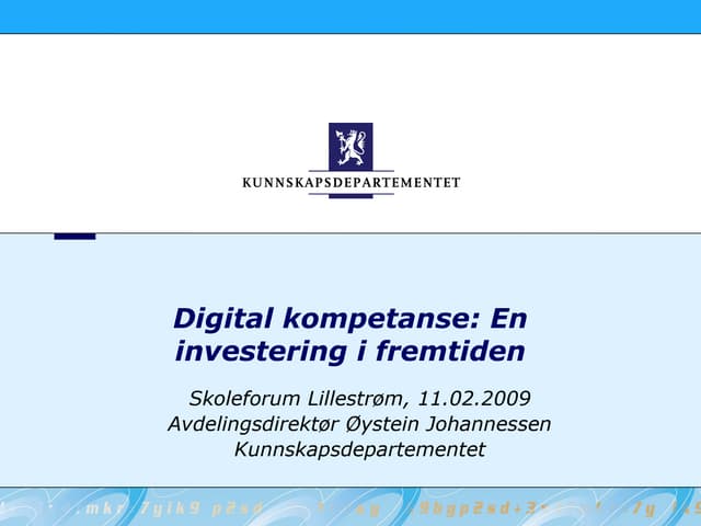 Skoleforum 2009