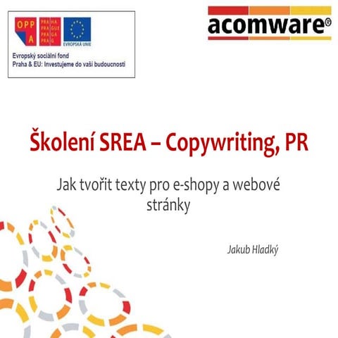 Školení copywriting