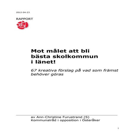Skolrapport 2012 04-23, slutversion