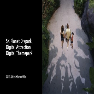 SK Planet D-spark - Digital Attraction, Digital Themepark