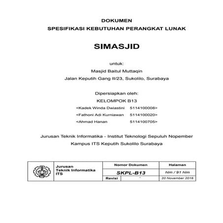 Skpl simasjid b13 140081402014705