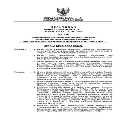 Sk pokmas bantuan rumah