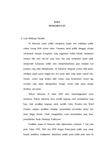 Judul Skripsi Politik