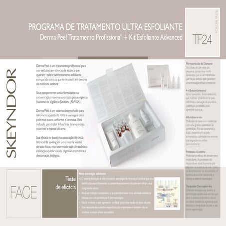 TRATAMENTO DERMAPEEL + KIT ADVANCED | PDF