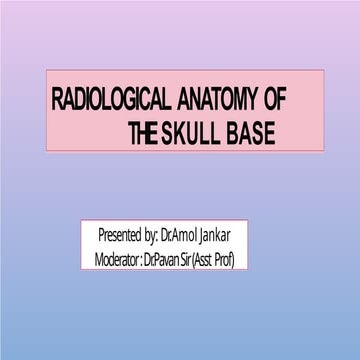 anatomy of the Cranial fossae of the skull.pptx