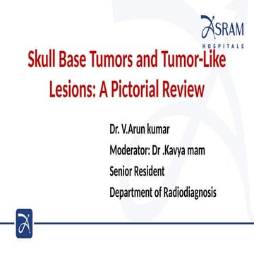 Skull pathologies on Xrays | PPTX