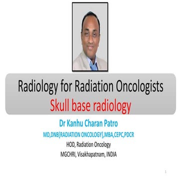 #Skull base radiology FOR #RADIATION ONCOLOGISTS | PPTX