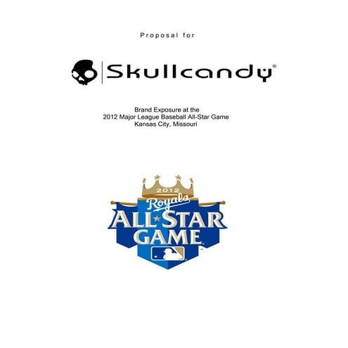 Skullcandy All-Star Game Proposal