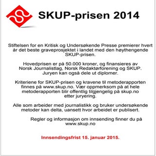 SKUP-prisen 2014