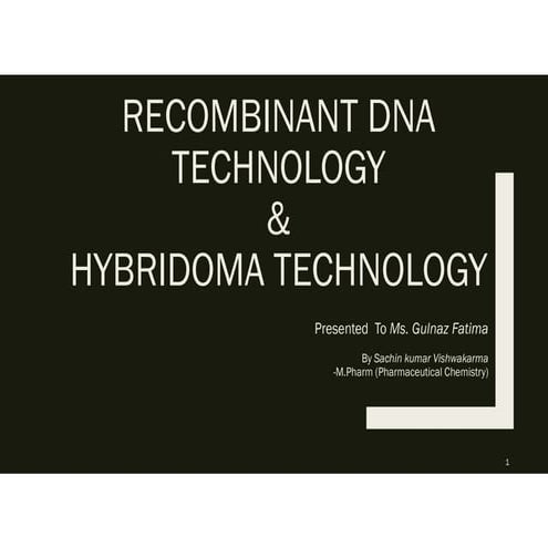 SKV rDNA Technology & Hybridoma Technology