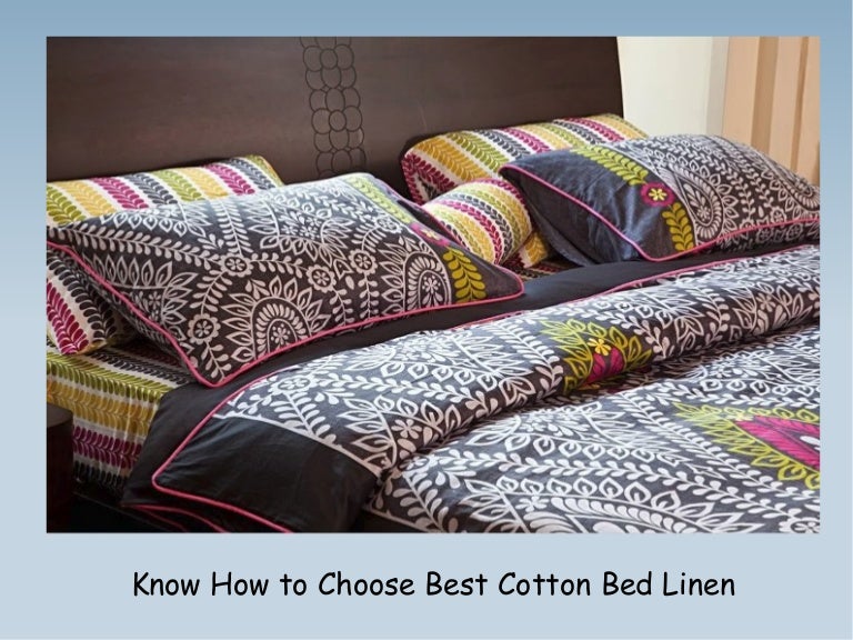 Know How to Choose Best Cotton Bed Linen