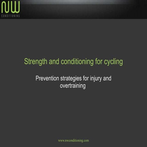Strength and conditioning for cycling 