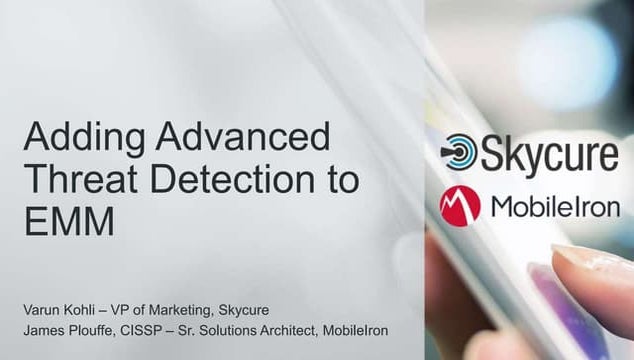 How to Add Advanced Threat Defense to Your EMM