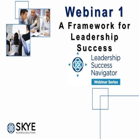 SKYE leadership success navigator webinar series_dec2013
