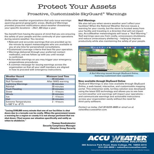 SkyGuard Overview June 2013 | PPTX