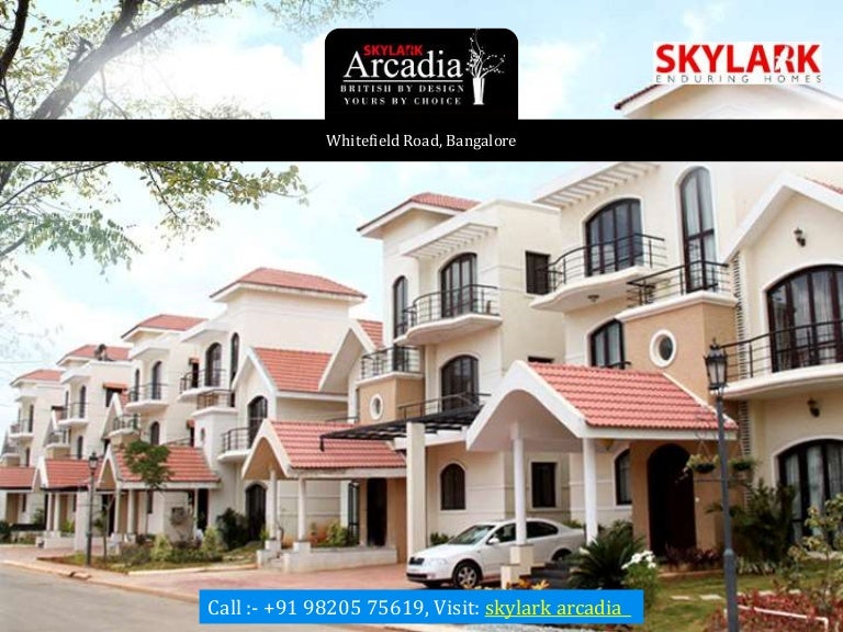 Skylark Arcadia Phase l at Whitefield, Bangalore Price, Review, Loc…